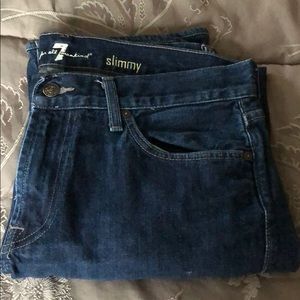 Men’s 7 for all mankind Jeans slimmy 34 waist
